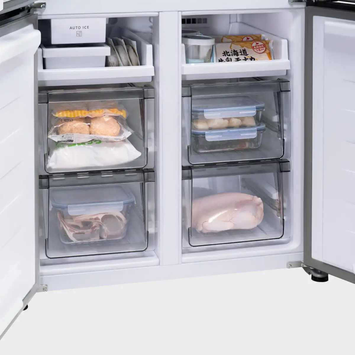 Tủ lạnh Panasonic 4 cửa âm tường 440 Lít NR-XZ520HGKV
