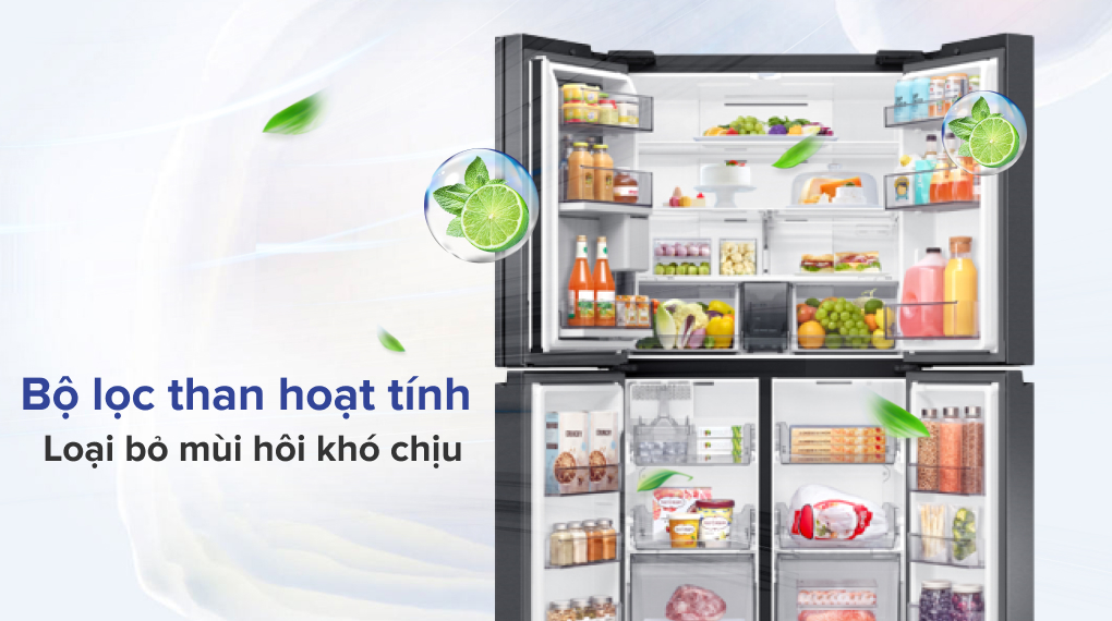 Tủ lạnh Samsung Inverter 648 lít Multi Door RF59C766FB1/SV