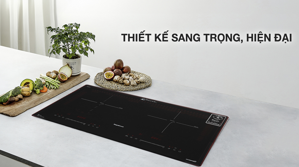 Bếp từ đôi lắp âm Nagakawa NK2C08MS