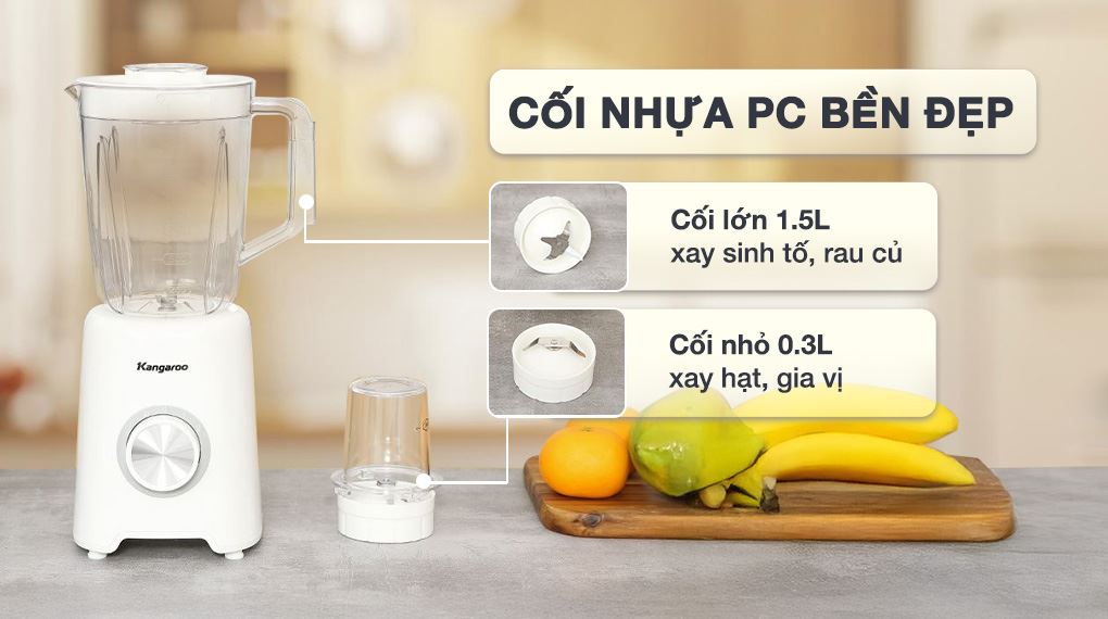Máy xay sinh tố đa năng Kangaroo KGBL2P2