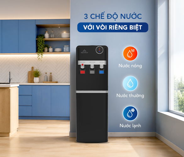 Cây nước nóng lạnh úp bình Hòa Phát HTL238