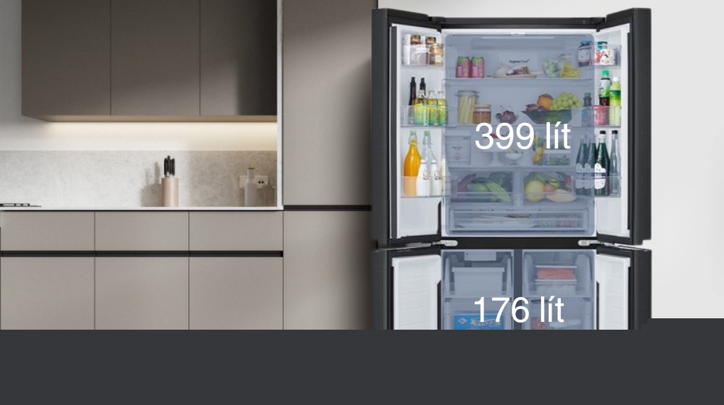 Tủ lạnh LG Inverter 575 lít Multi Door LFB58BLMA.AEPPEVN