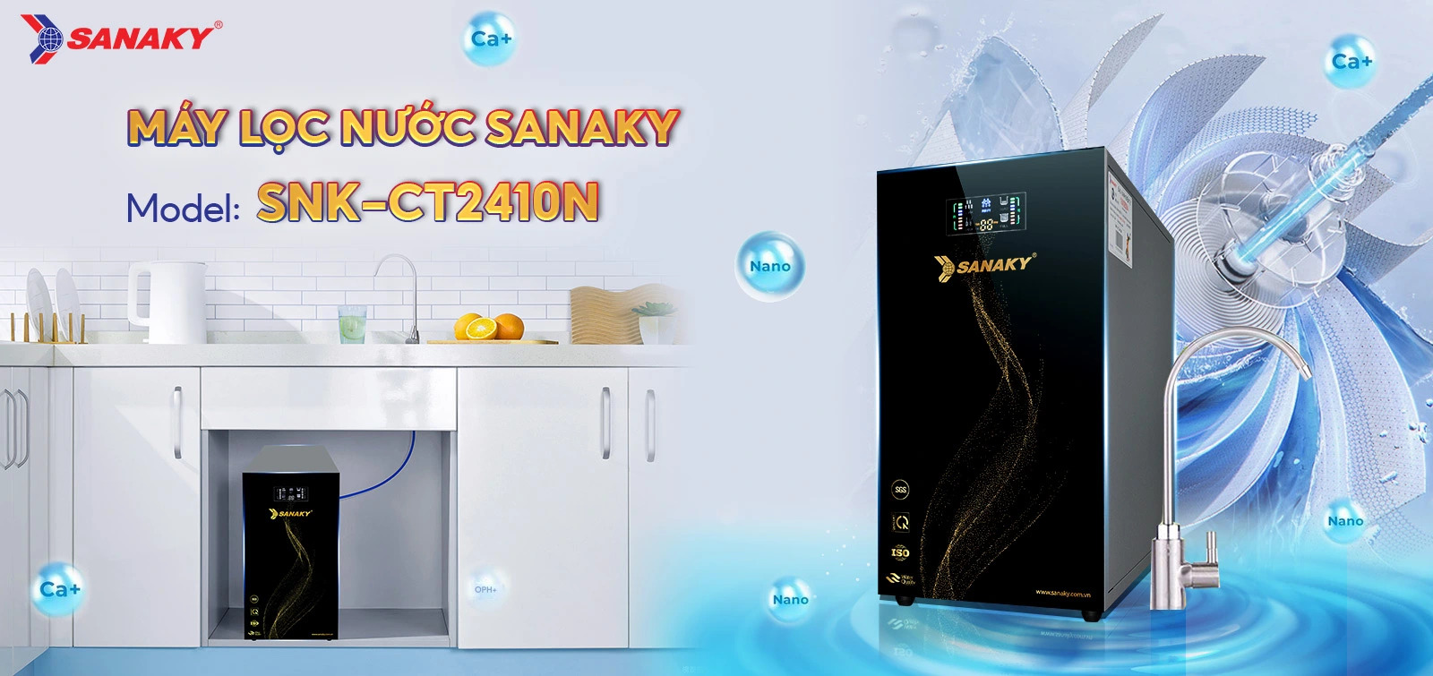Máy lọc nước Sanaky SNK-CT2410N