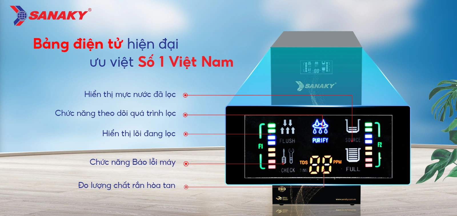 Máy lọc nước Sanaky SNK-CT2410N