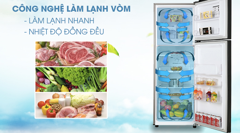 Tủ lạnh Samsung Inverter 256 lít RT25M4032BU/SV