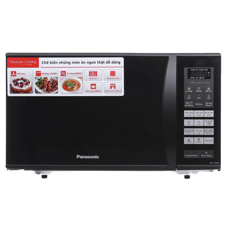 Lò vi sóng có nướng Panasonic NN-CT36HBYUE