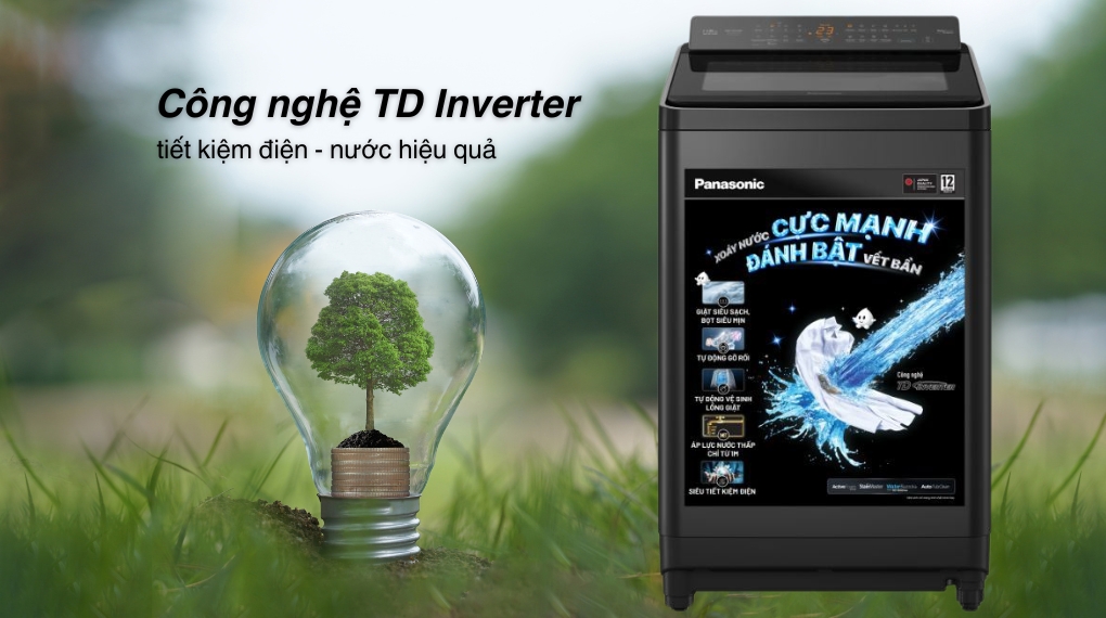 Máy giặt Panasonic Inverter 11.5 Kg NA-FD115X3BV