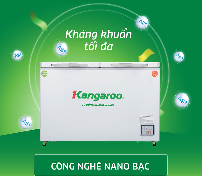 Tủ đông Kangaroo Inverter 230 lít KGFZ320IC2