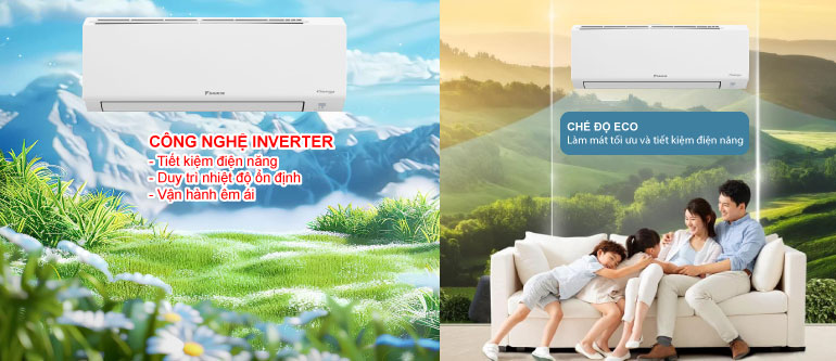 Điều hòa Daikin 1 chiều Inverter 18.000BTU FTKB50YVMV