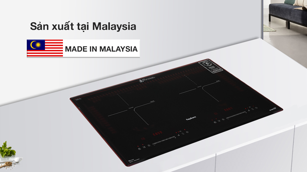 Bếp từ đôi lắp âm Nagakawa NK2C08MS