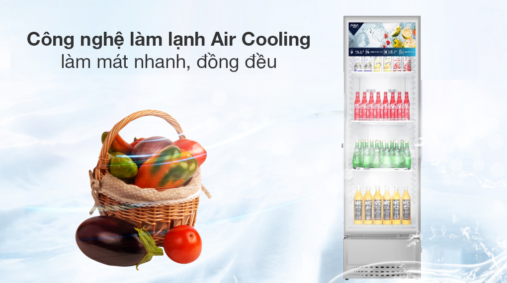 Tủ mát Aqua 320 Lít AQS-AF440N