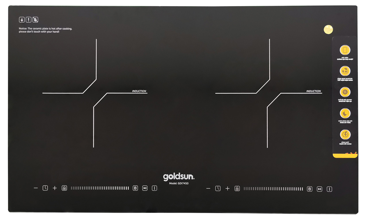 Bếp từ đôi Goldsun GDI7450