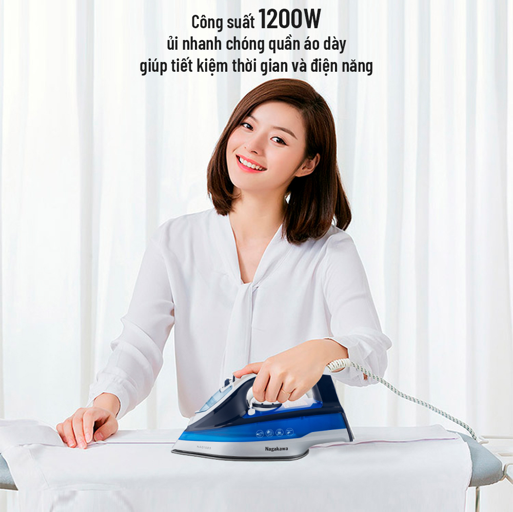 Bàn Là Hơi Nước Nagakawa NAG1505