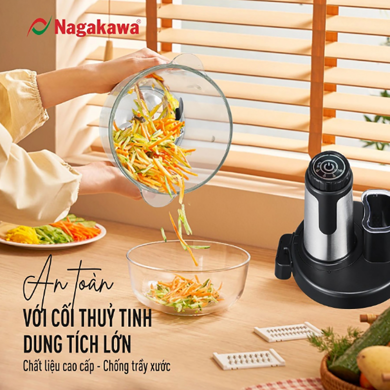 Máy xay thịt Nagakawa NAG0822
