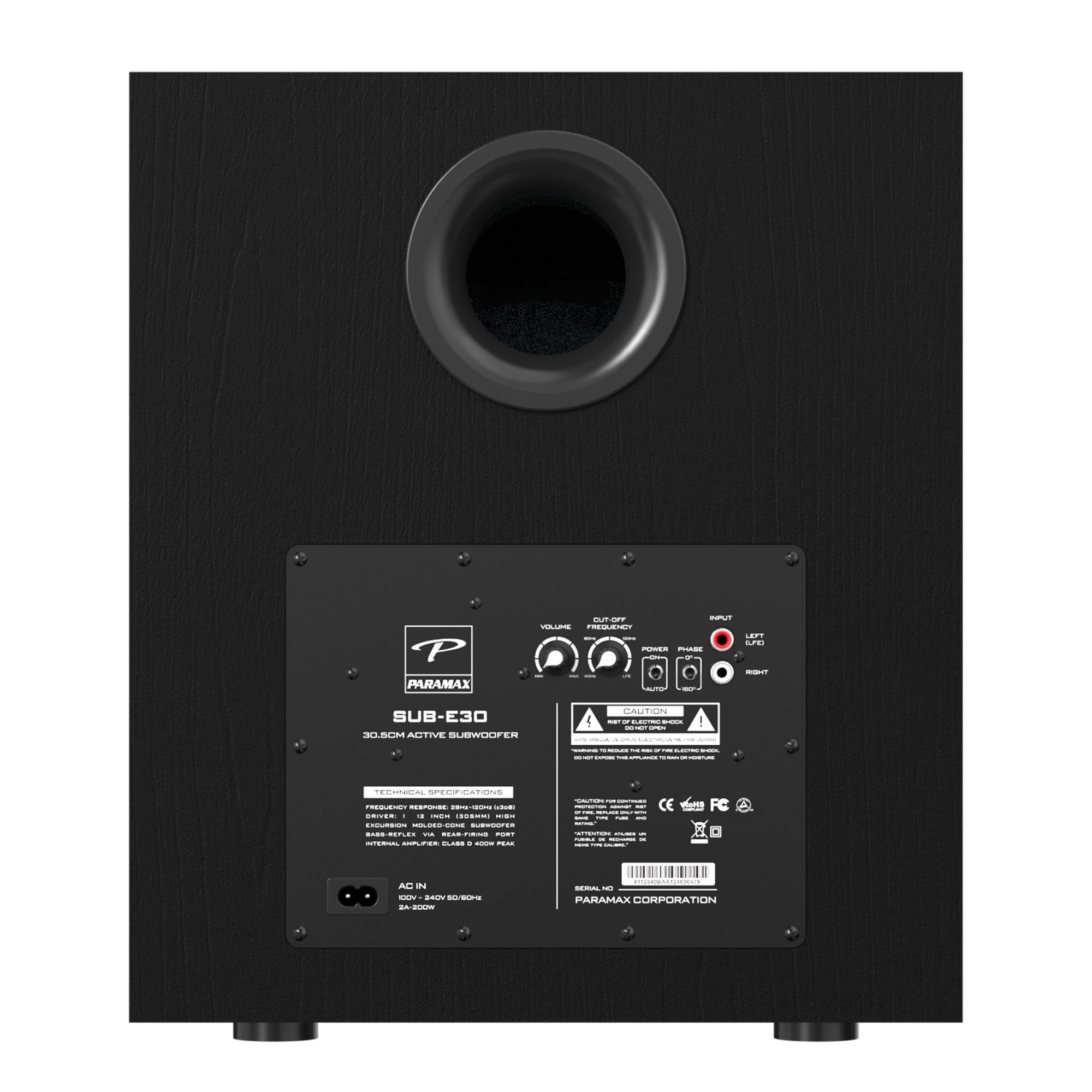 Sub Paramax SUB-E30