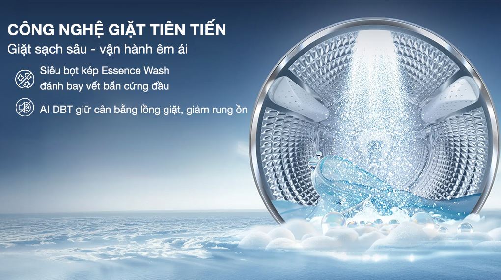 Máy giặt  AQUA DD Inverter 10kg AW10-BD4377U1L(GN)