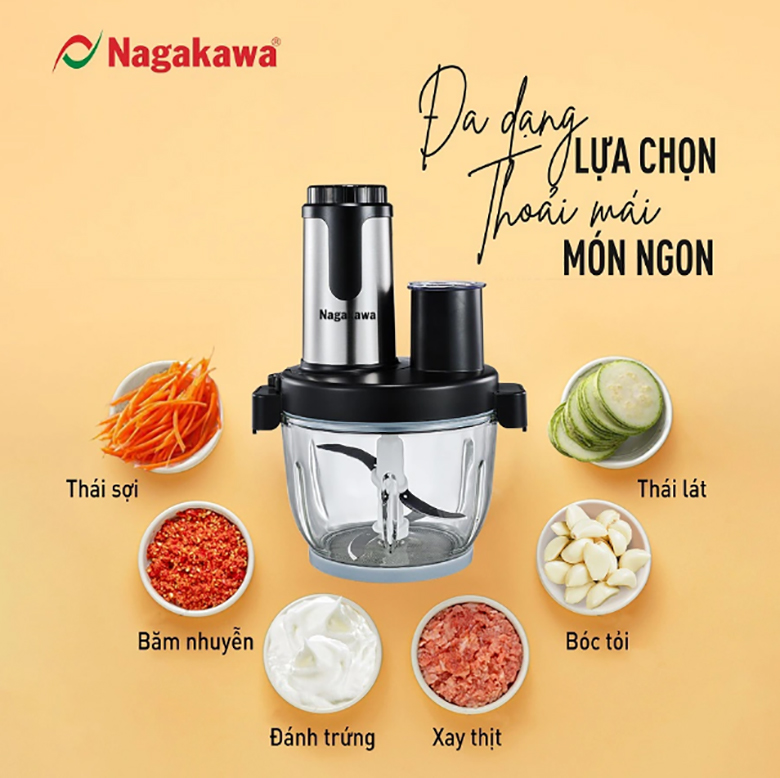 Máy xay thịt Nagakawa NAG0822