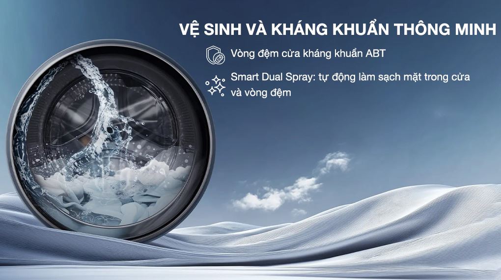 Máy giặt  AQUA DD Inverter 10kg AW10-BD4377U1L(GN)