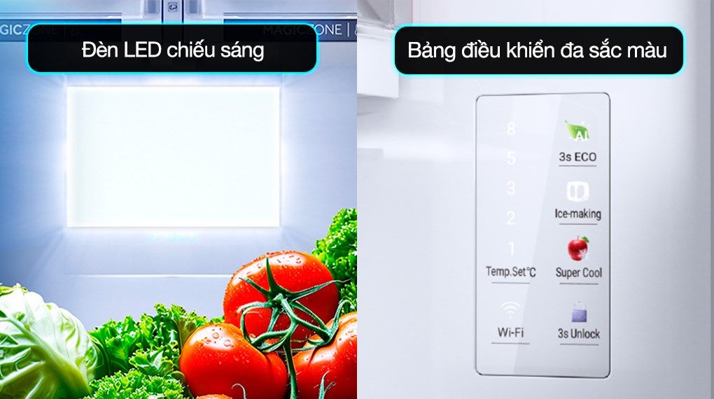 Tủ lạnh Aqua Inverter 455 lít AQR-T518FA(SL)