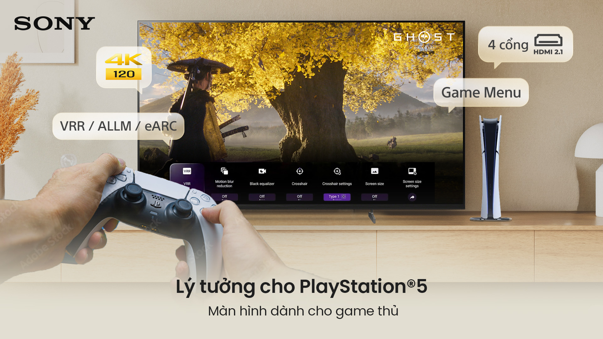 Google Tivi Sony 4K 100 inch K-100XR30M2