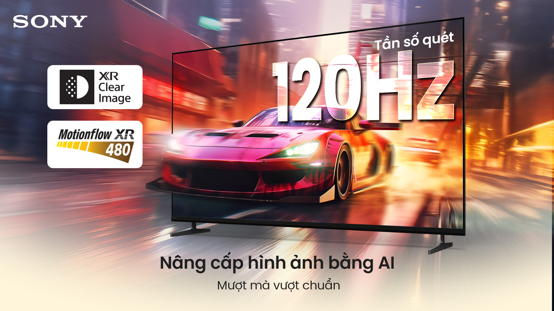 Google Tivi Sony 4K 100 inch K-100XR30M2