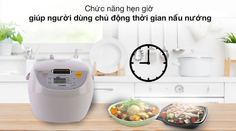Nồi cơm điện tử Tiger 1.8 lít JBV-S18W