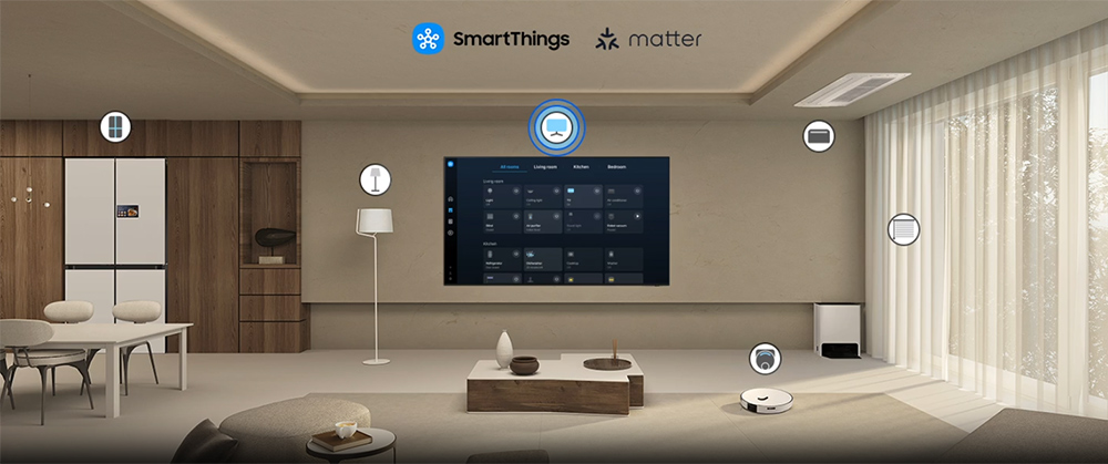 Smart Tivi Samsung Neo QLED 4K 85 Inch QA85QN70HAKXXV