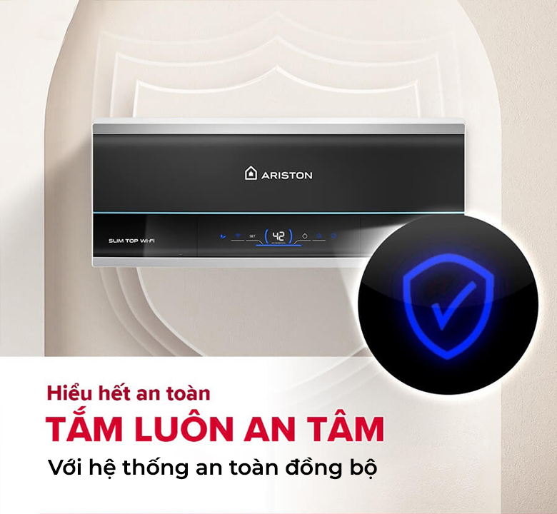 Bình nóng lạnh Ariston SLIM3-30TOP.WIFI.VN
