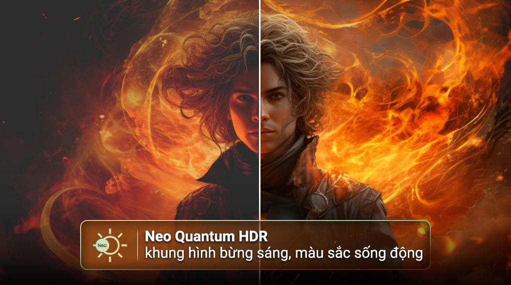 Smart Tivi Neo QLED Samsung AI 4K 55 inch QA55QN70FAKXXV