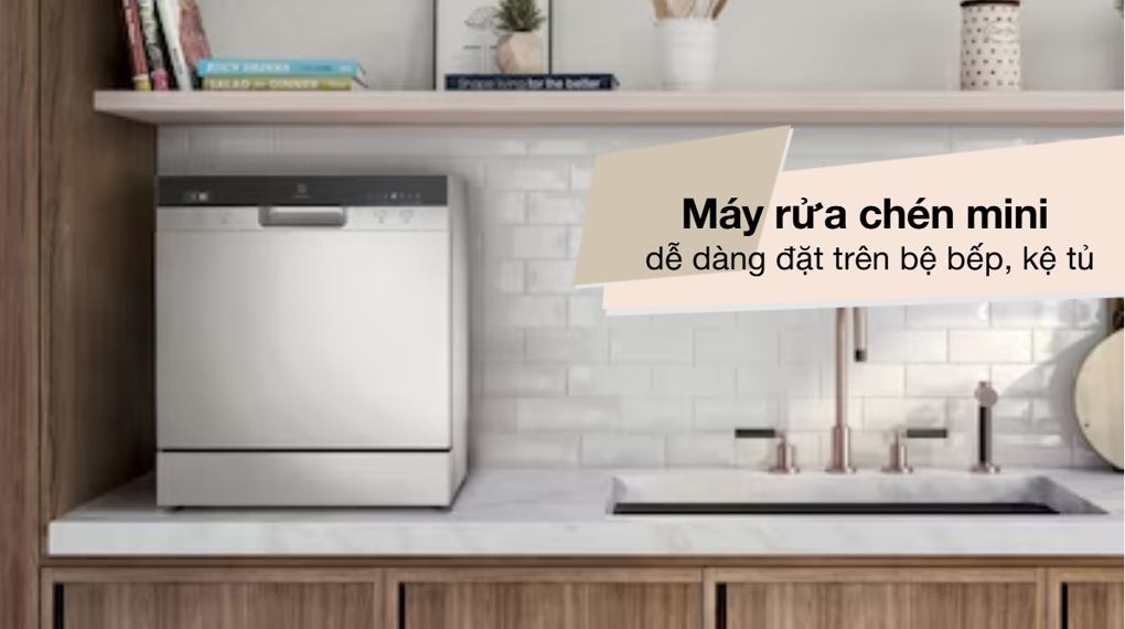 Máy rửa bát mini Electrolux EFC3862MS