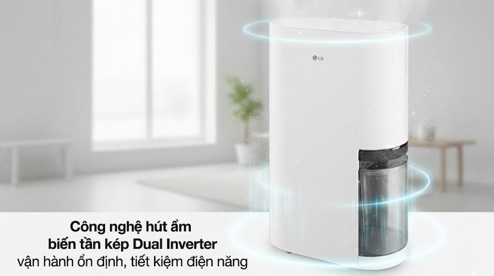 Máy hút ẩm LG Dual Inverter DD20GMWE1.ABAE