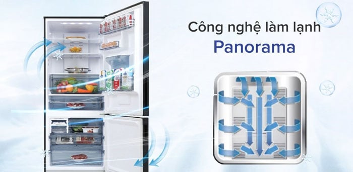 Tủ lạnh Panasonic Inverter 380 lít NR-BX421XGKV