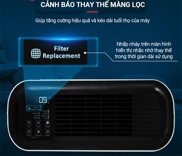 Máy lọc không khí Nagakawa NAG3502M