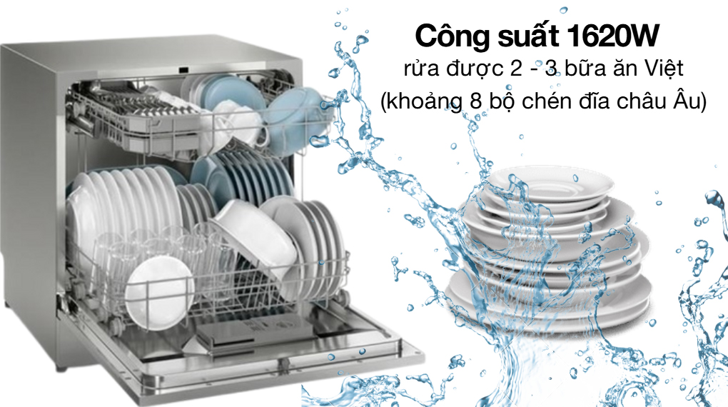 Máy rửa bát mini Electrolux EFC3862MS