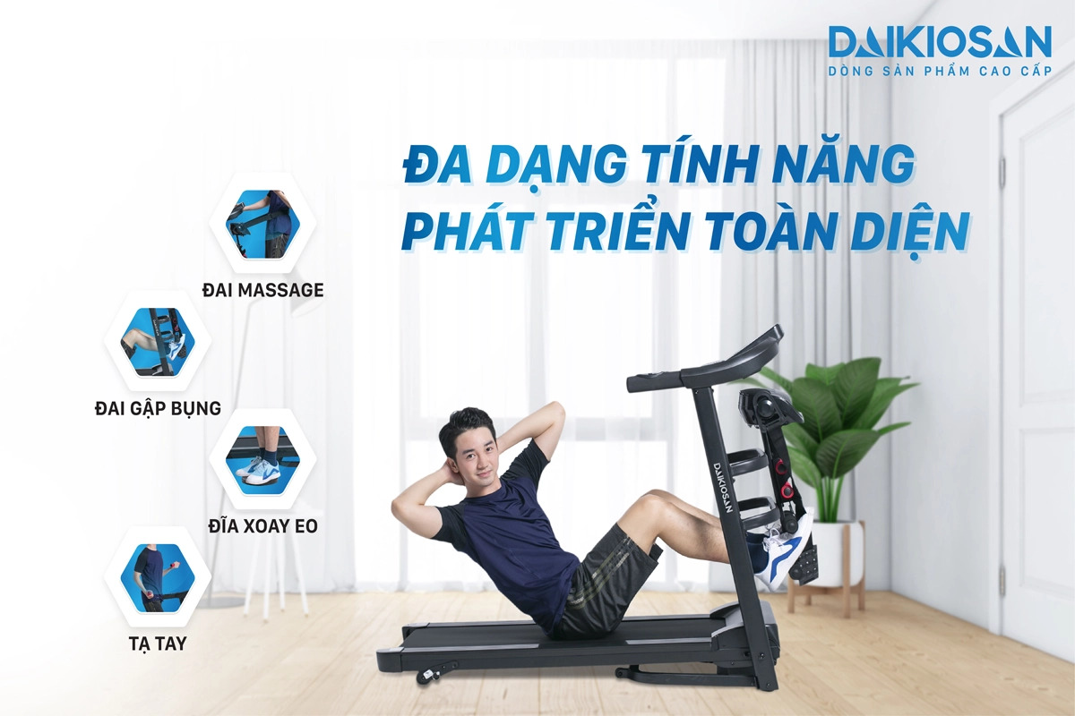 Máy chạy bộ Daikiosan DVCB00002
