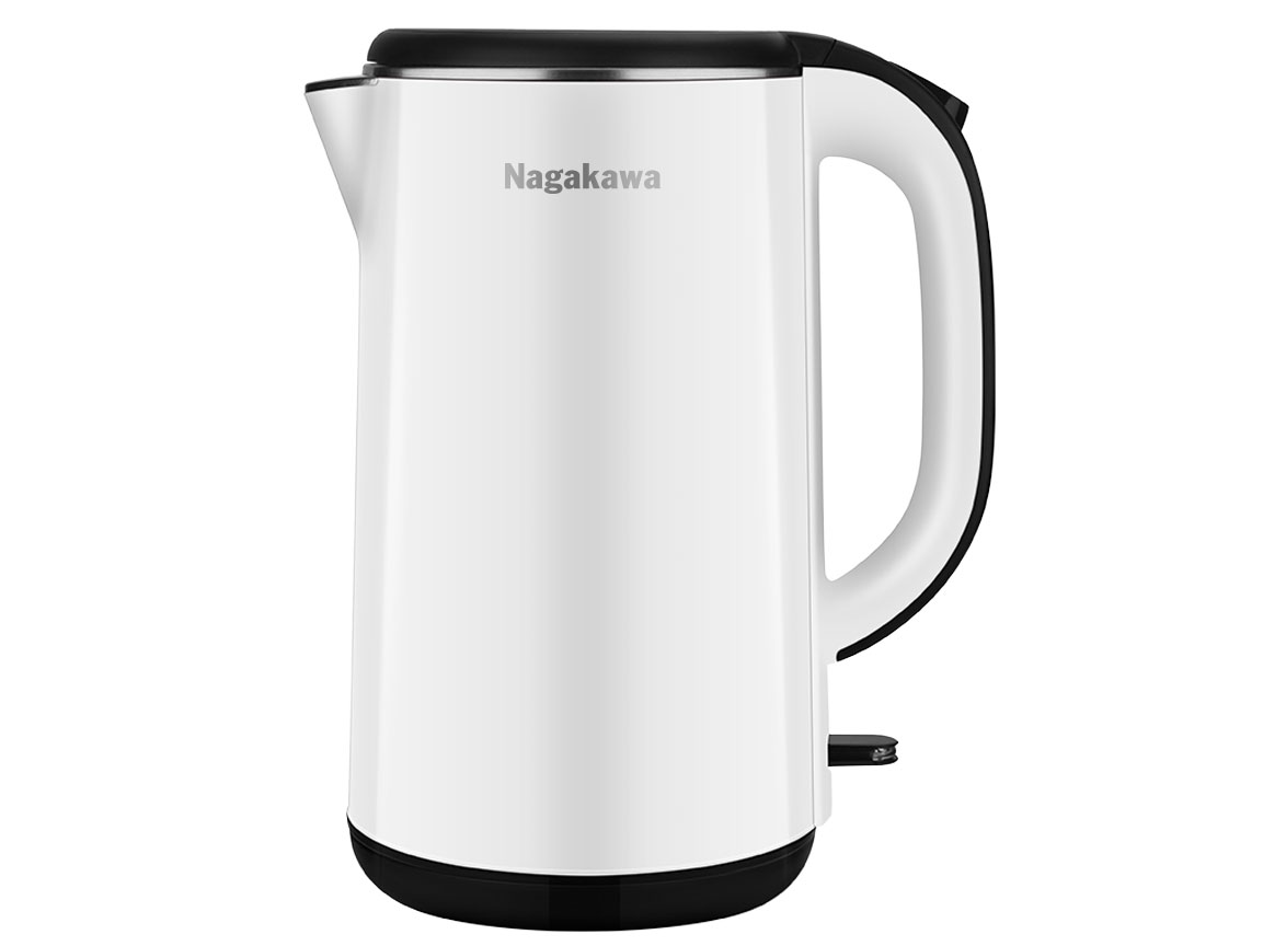 Ấm siêu tốc 2 lớp inox 304 Nagakawa 1.8 lít NAG0321