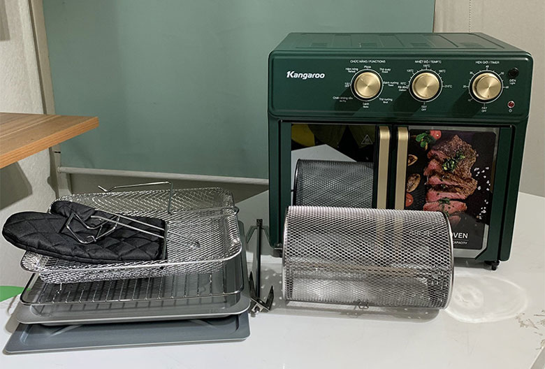 Nồi chiên không dầu Kangaroo KG25AF2A 25 lít