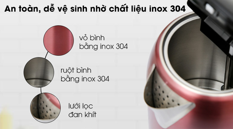 Ấm siêu tốc Kangaroo KG17K2