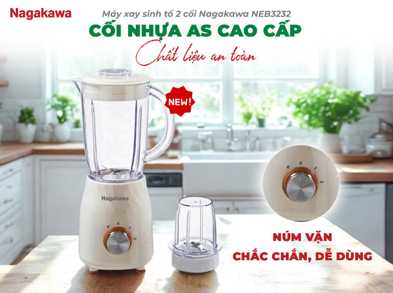 Máy xay sinh tố Nagakawa NEB3232