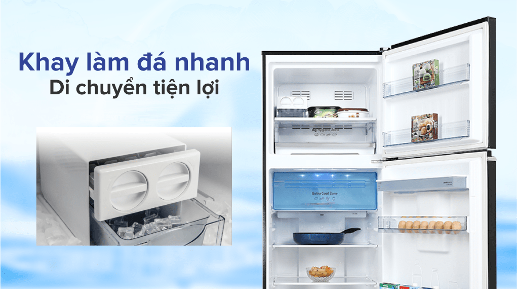 Tủ lạnh Panasonic Inverter 405 lít NR-TX461GPKV