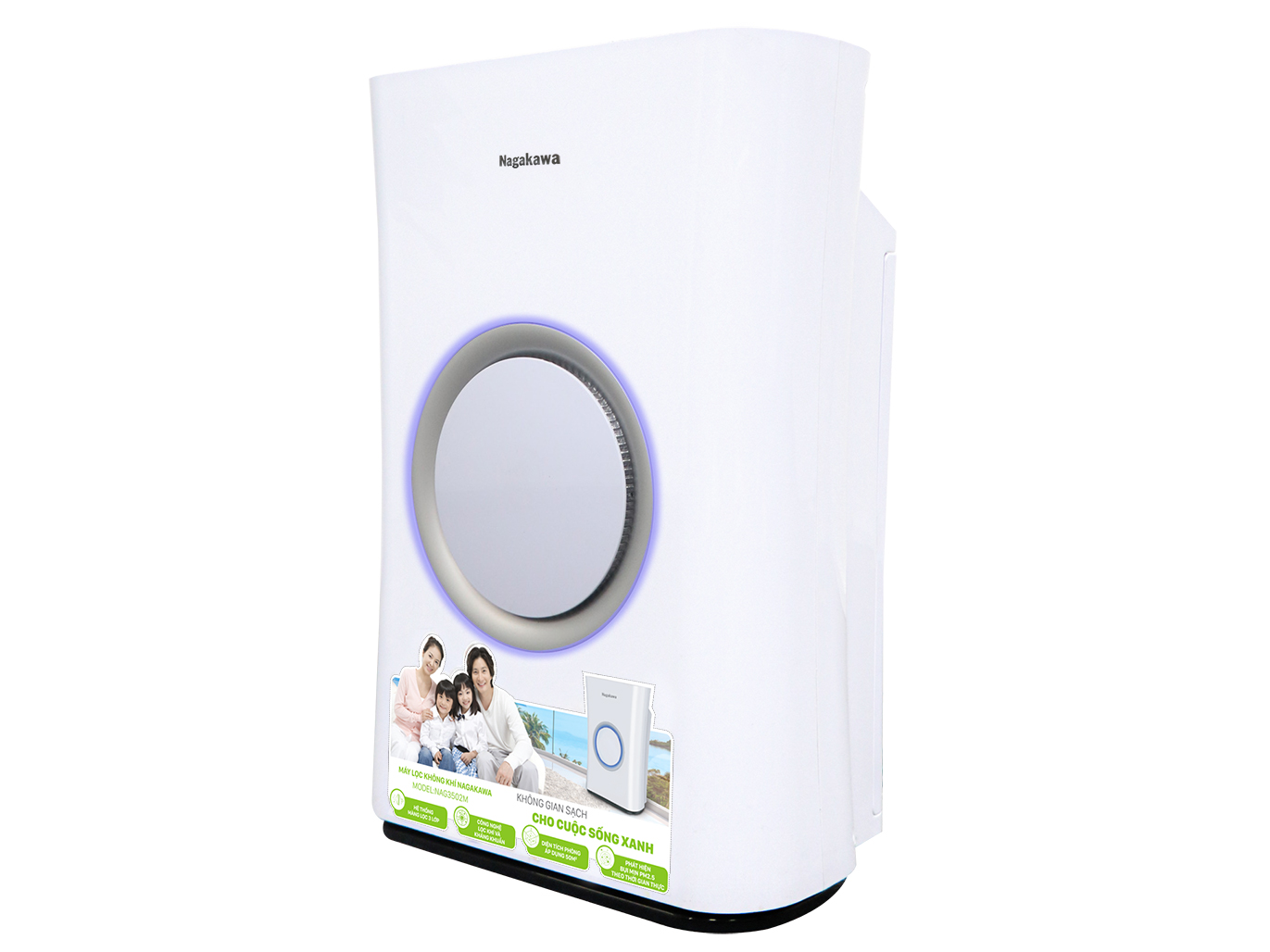 Máy lọc không khí Nagakawa NAG3502M