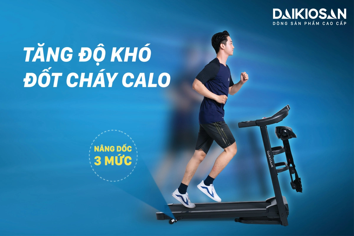 Máy chạy bộ Daikiosan DVCB00002