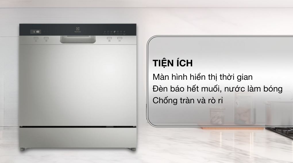 Máy rửa bát mini Electrolux EFC3862MS