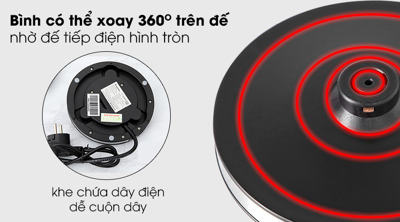 Ấm siêu tốc Kangaroo KG17K2