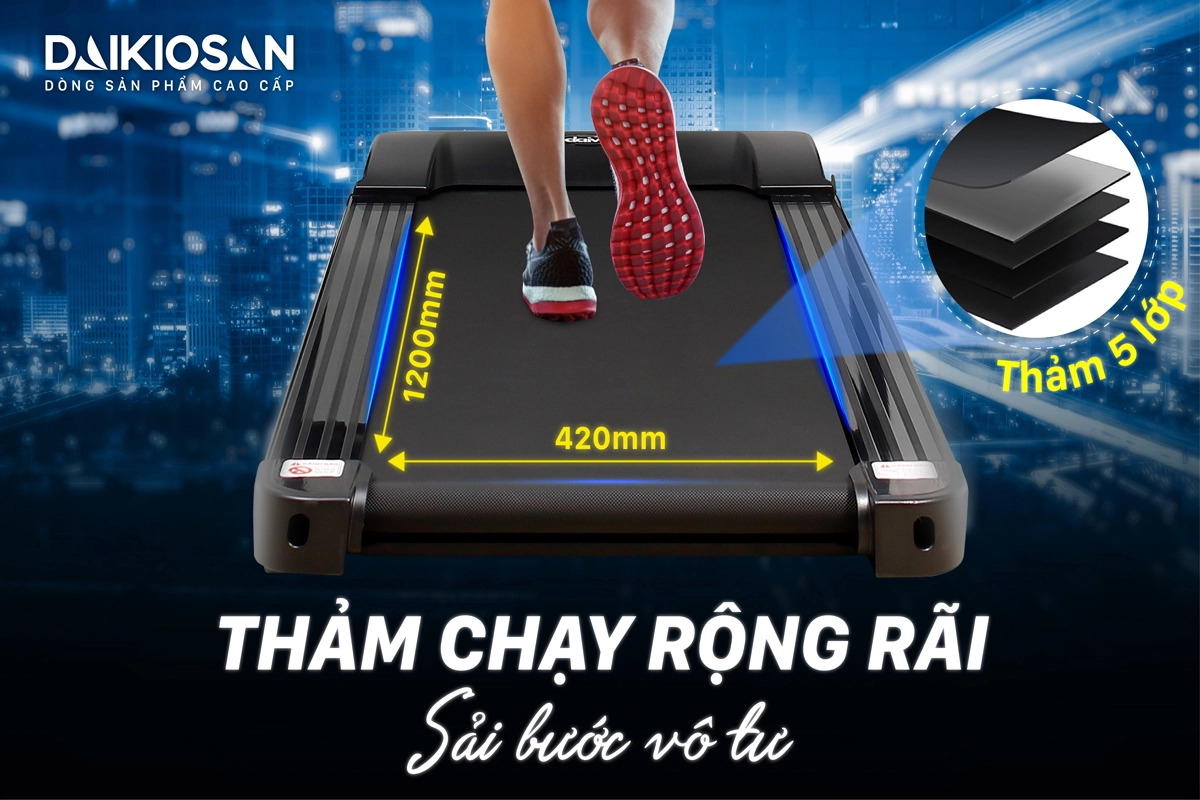 Máy chạy bộ Daikiosan DVCB00002