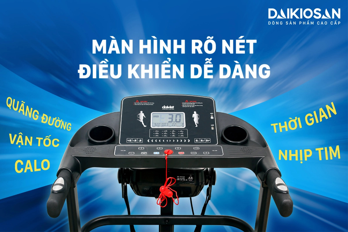 Máy chạy bộ Daikiosan DVCB00002