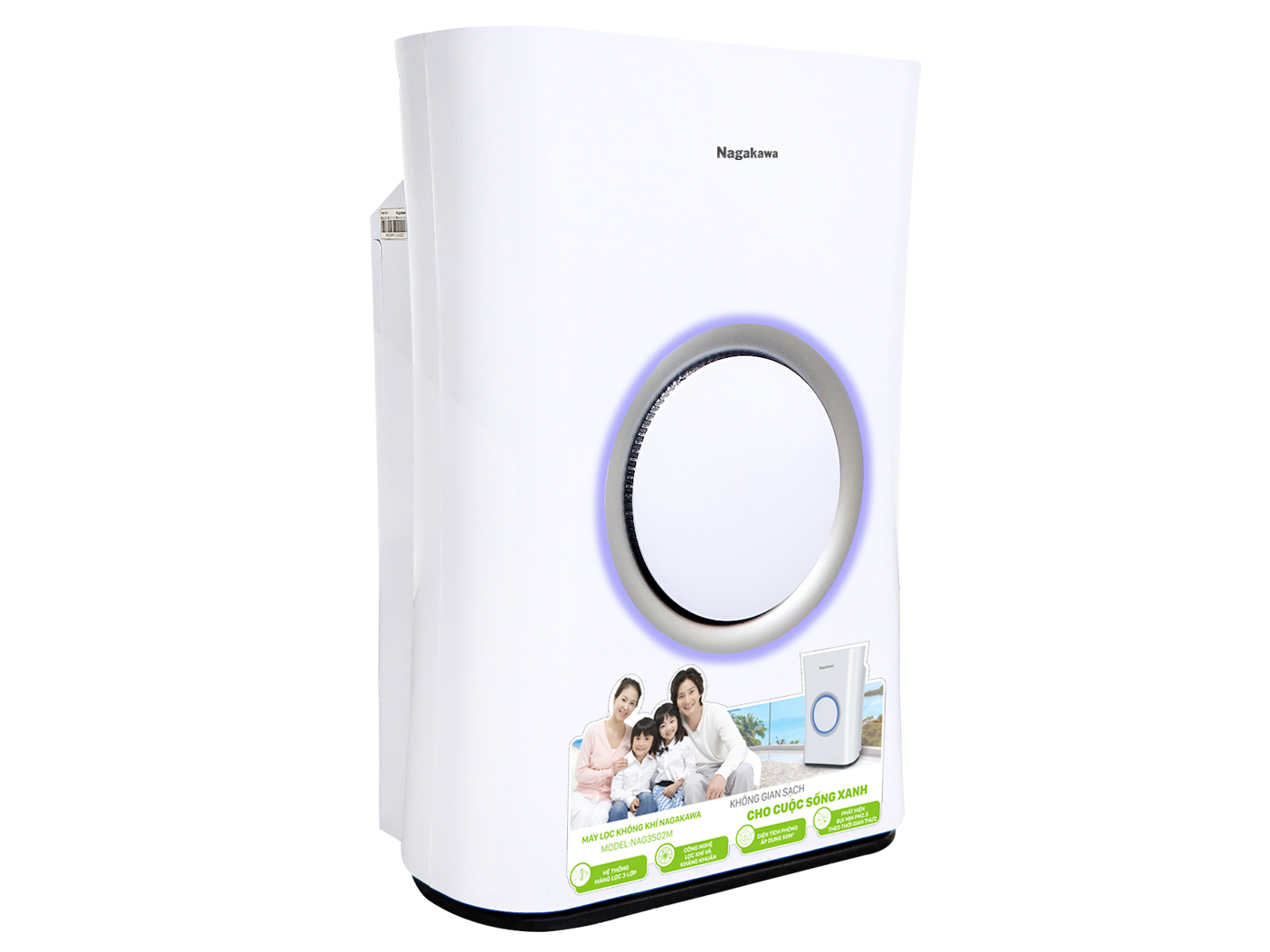 Máy lọc không khí Nagakawa NAG3502M