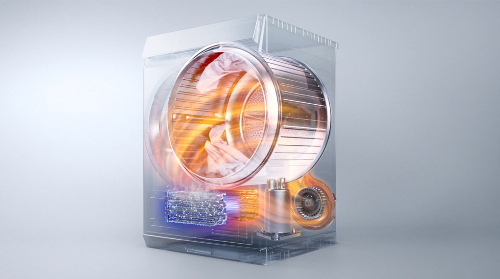 Máy sấy quần áo bơm nhiệt Panasonic 9.5 kg NH-EH95JD1BV