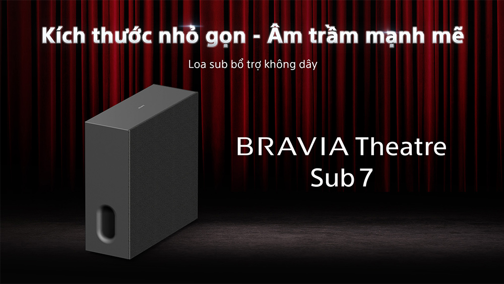 Loa Subwoofer Không Dây Sony BRAVIA Theater Sub 7 SA-SW7//ZSP1