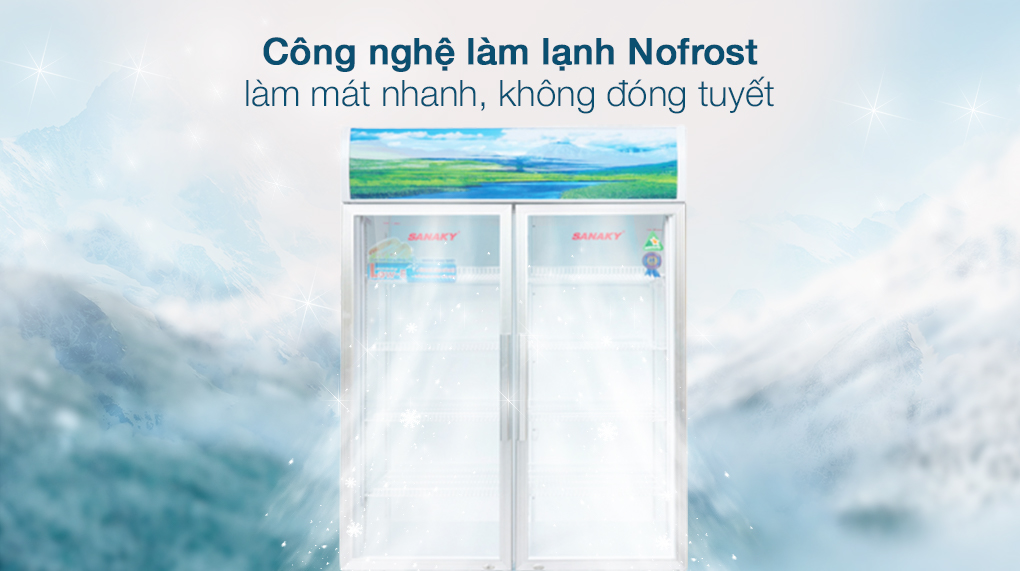 Tủ mát Sanaky 500 lít VH6009HP